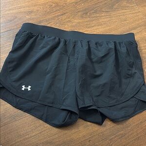 Under Armour Black Athletic Shorts Lightweight Breathable